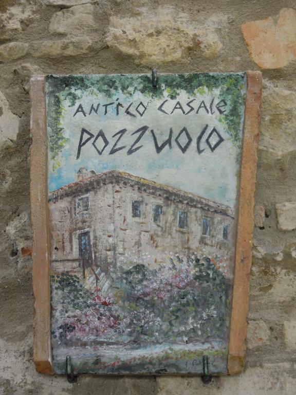 Antico Casale Pozzuolo Vila Seggiano Exterior foto